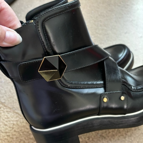 Nicholas Kirkwood Leather Ankle Boots Black size 35 - Picture 9 of 13